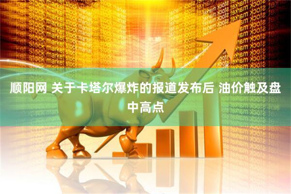 顺阳网 关于卡塔尔爆炸的报道发布后 油价触及盘中高点