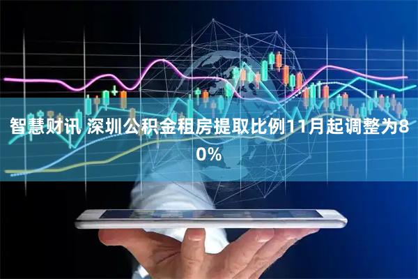 智慧财讯 深圳公积金租房提取比例11月起调整为80%